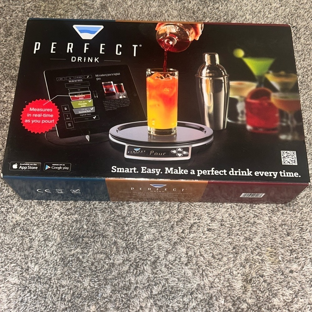 New Perfect Drink Smart Scale  Apple Android Compatible Bartender Scale